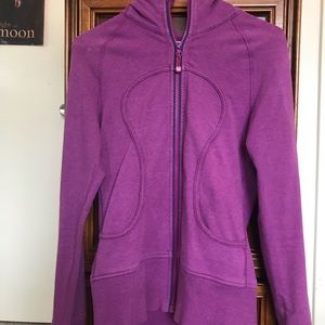 Lululemon purple scuba hoodie